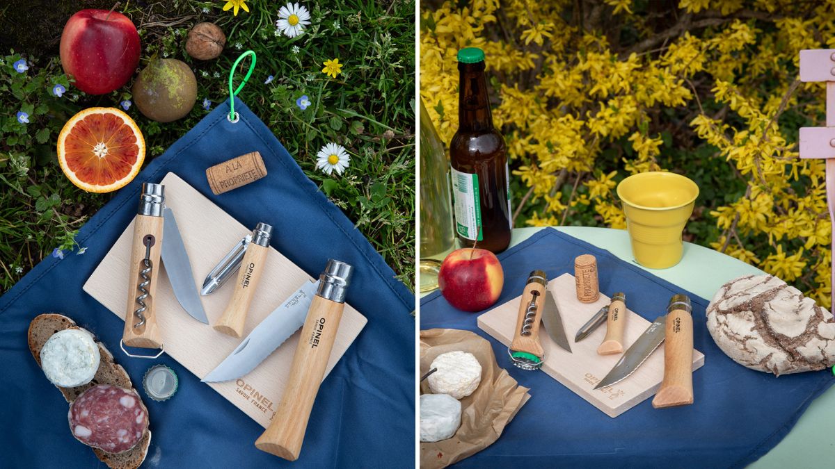 OPINEL Zestaw noży 5 w 1 - Kit Cuisine Nomade